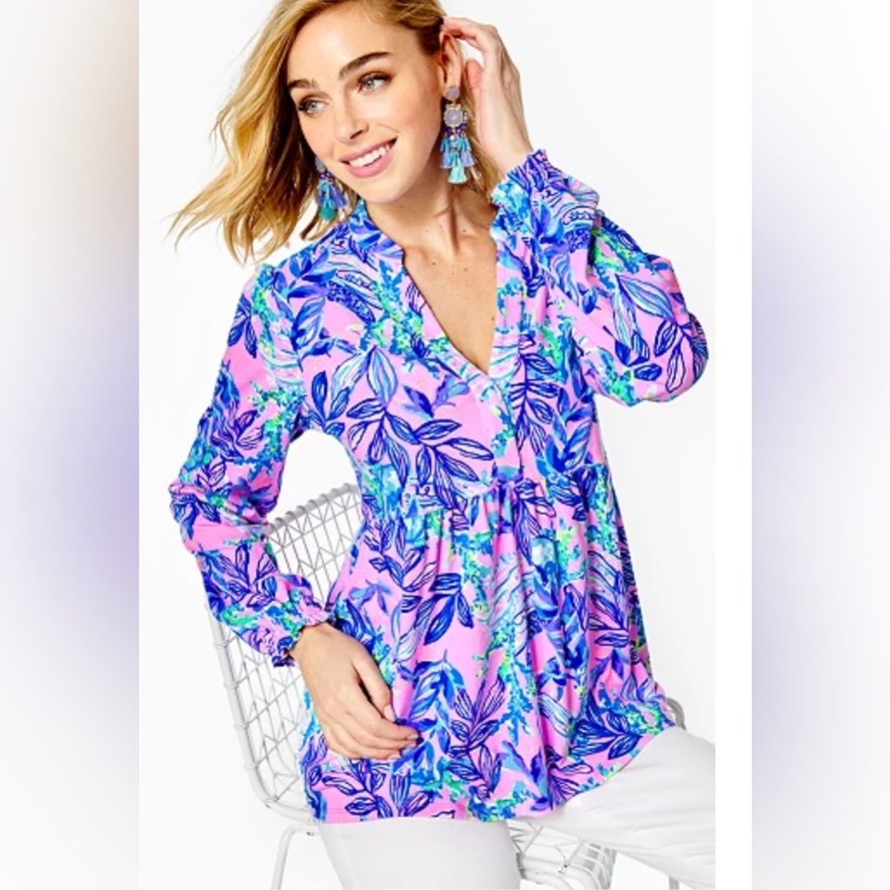 NWT Lilly Pulitzer Winona Knit Tunic sz L